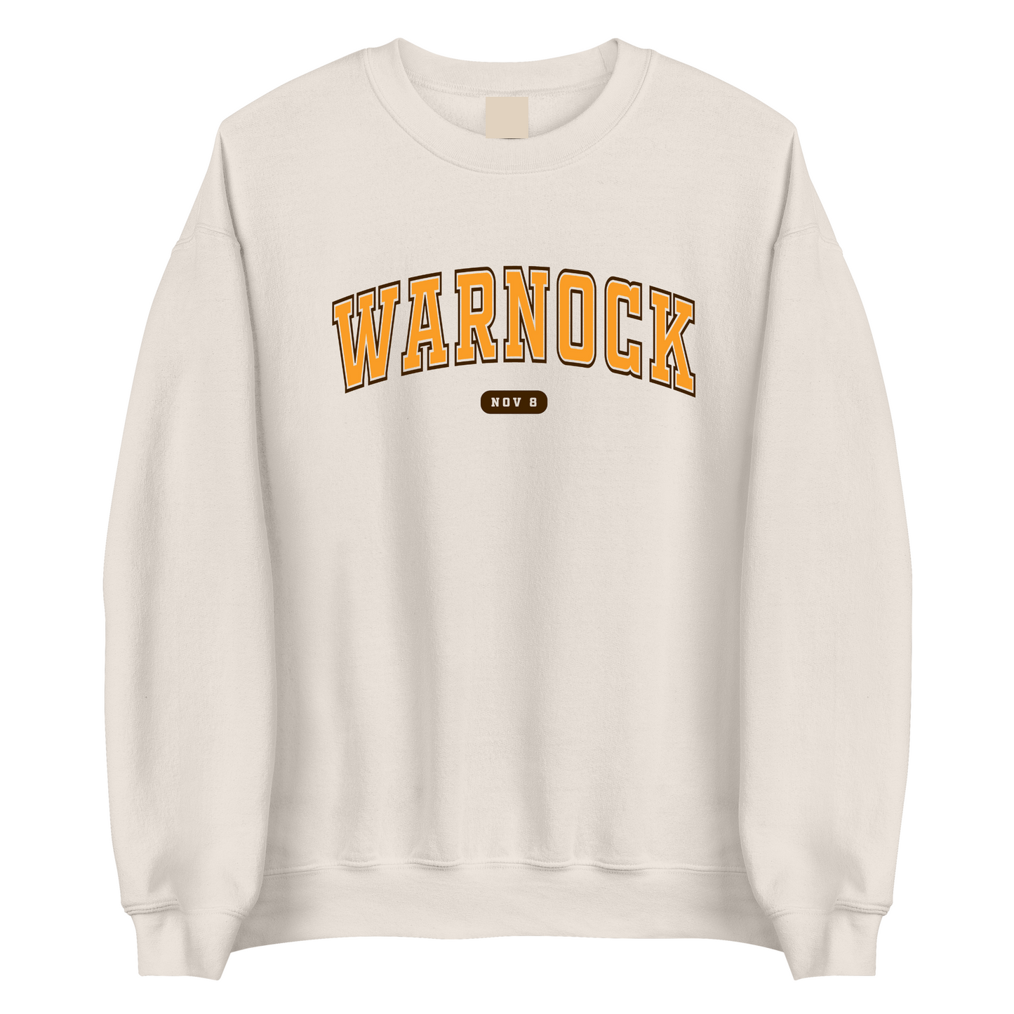 Warnock on the Block Crewneck Sweatshirt