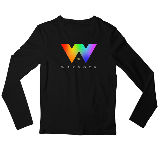 Warnock 'W' Pride Long Sleeve T-Shirt