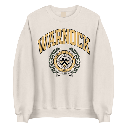 Warnock on the Block: Homecoming Edition Crewneck Sweatshirt